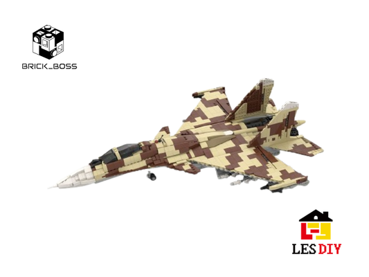 LESDIY Rusian SU-37 TERMINATOR Aircraft Building Kit
