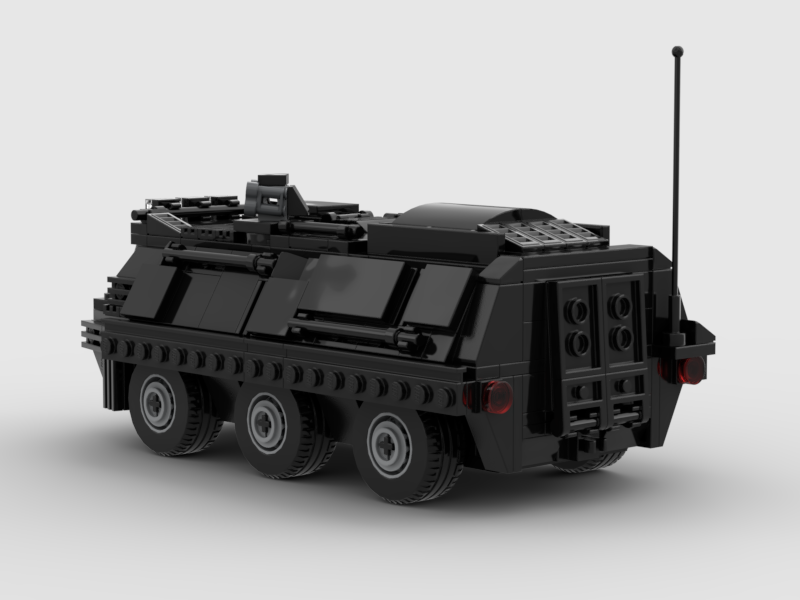 Brick_boss APC Police Tank