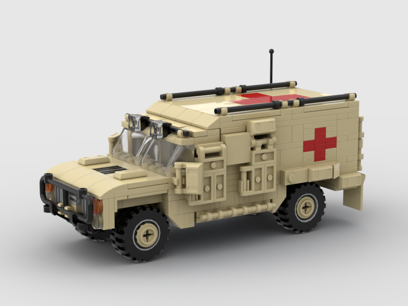 Brick_boss Military Ambulance