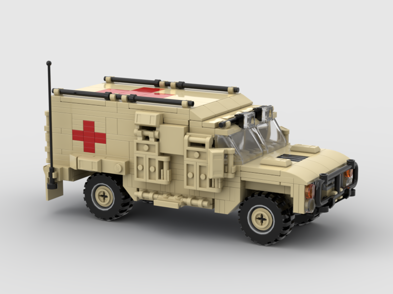 Brick_boss Military Ambulance
