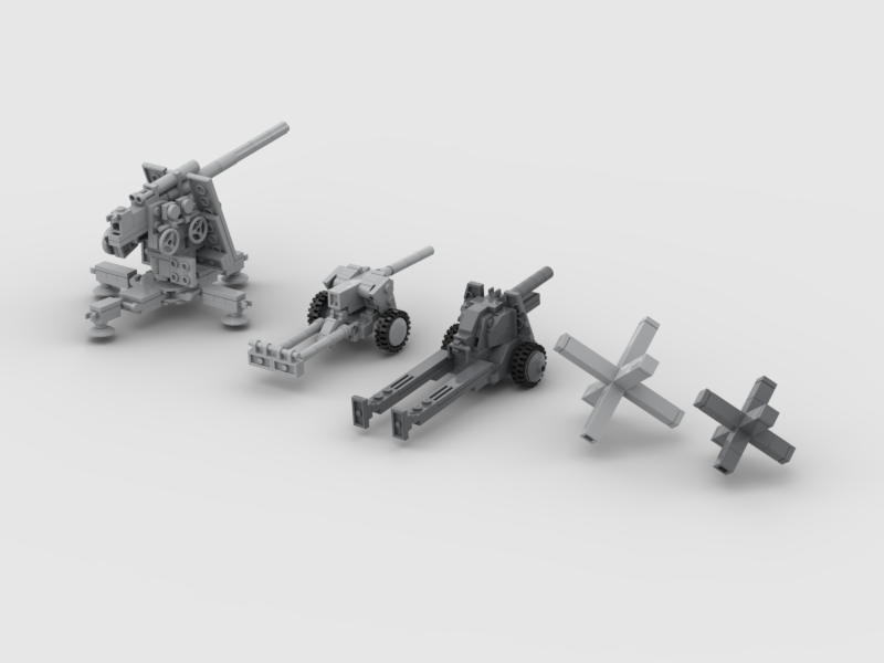 Brick_boss WW2 Artillery Pack