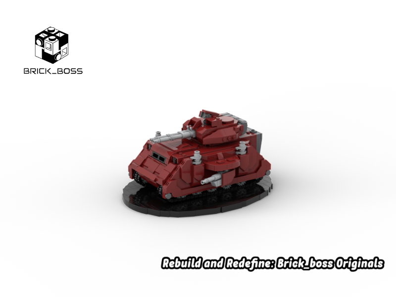 Brick_boss Blood Angels PREDATOR Tank