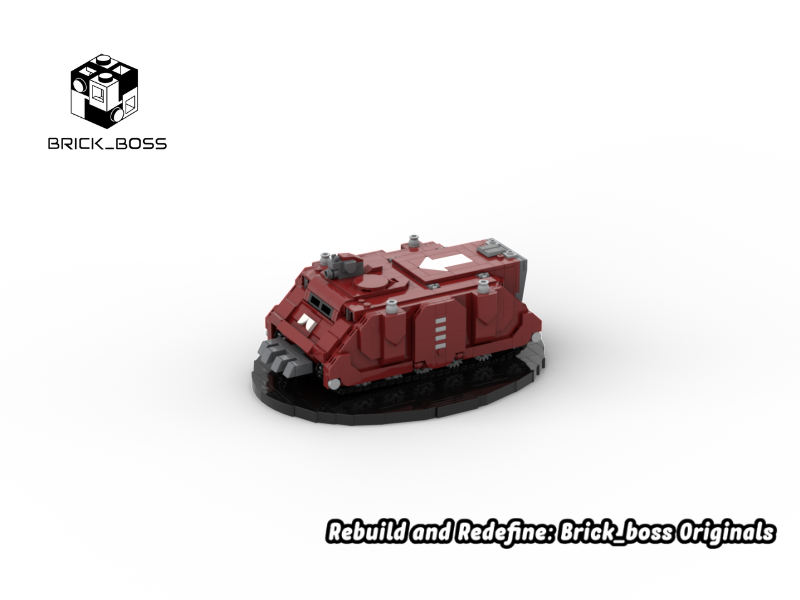 Brick_boss Blood Angels RHINO Tank