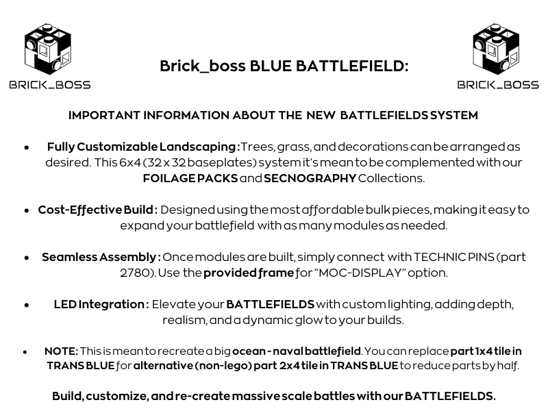 Brick_boss BLUE Battlefield