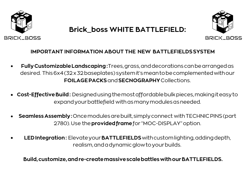 Brick_boss WHITE Battlefield