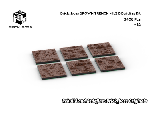 Brick_boss BROWN TRENCH MILS B