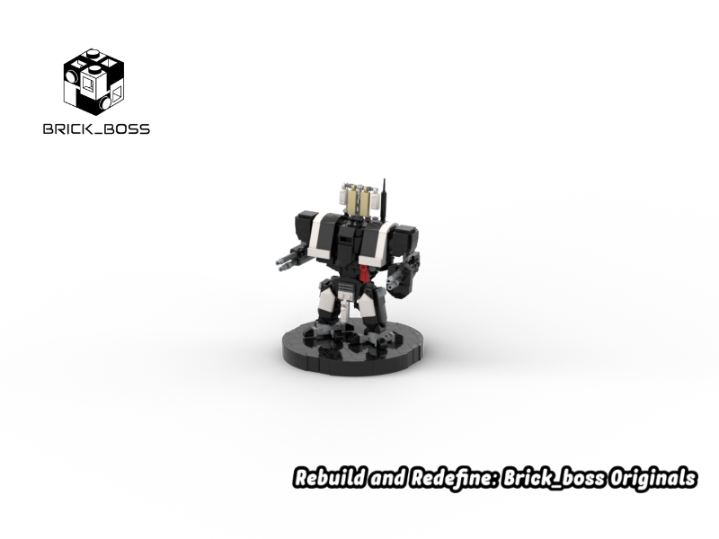 Brick_boss Black Templars DREADNOUGHT II