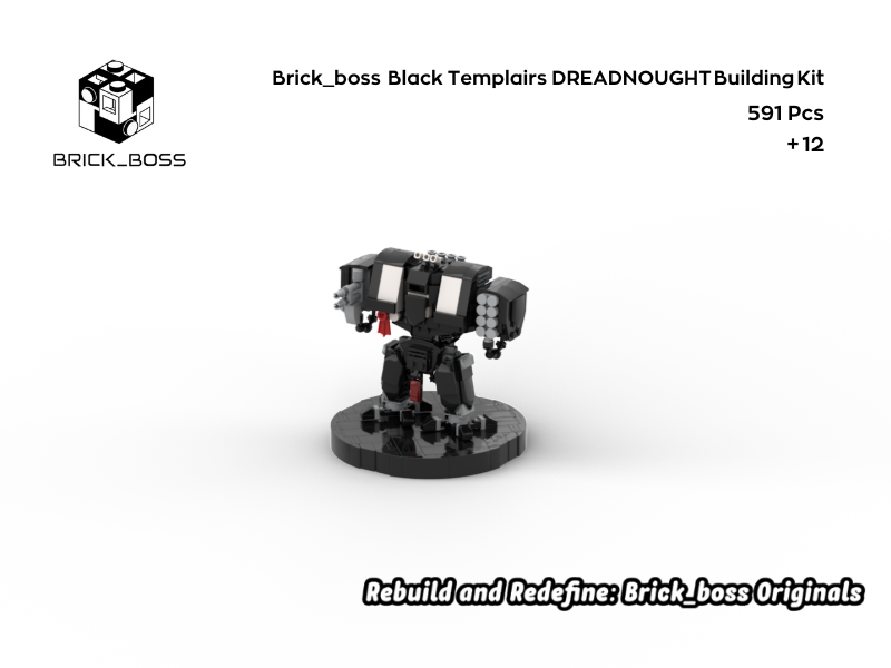 Brick_boss Black Templars DREADNOUGHT