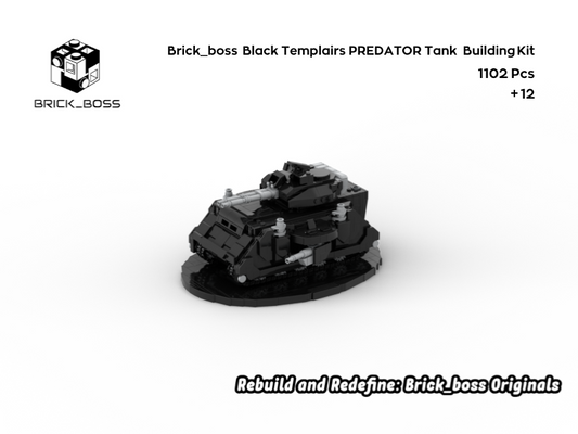Brick_boss Black Templars PREDATOR Tank