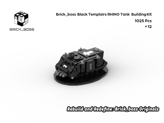 Brick_boss Black Templars RHINO Tank