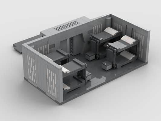 Brick_boss Republic Corridor System Barracks Room
