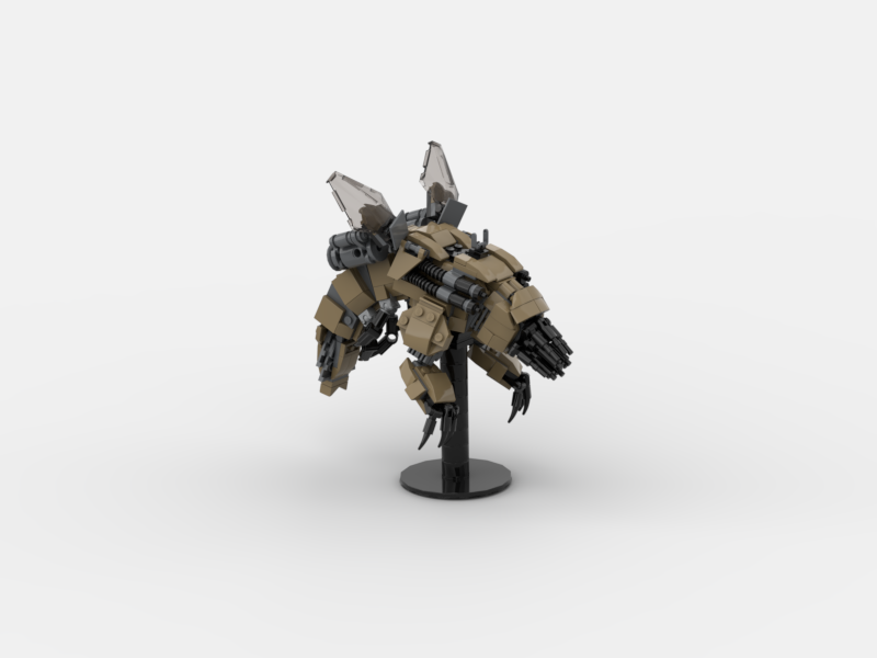 Brick_boss Mandalorian BASILISK Droid III