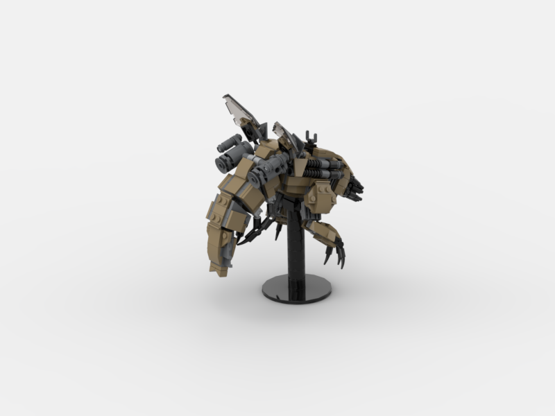 Brick_boss Mandalorian BASILISK Droid III