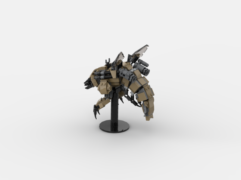 Brick_boss Mandalorian BASILISK Droid III