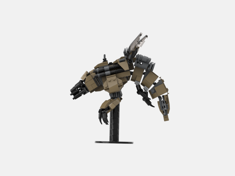 Brick_boss Mandalorian BASILISK Droid III