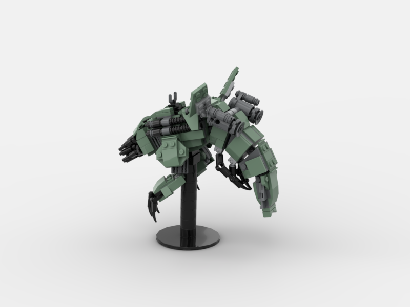 Brick_boss Mandalorian BASILISK Droid I