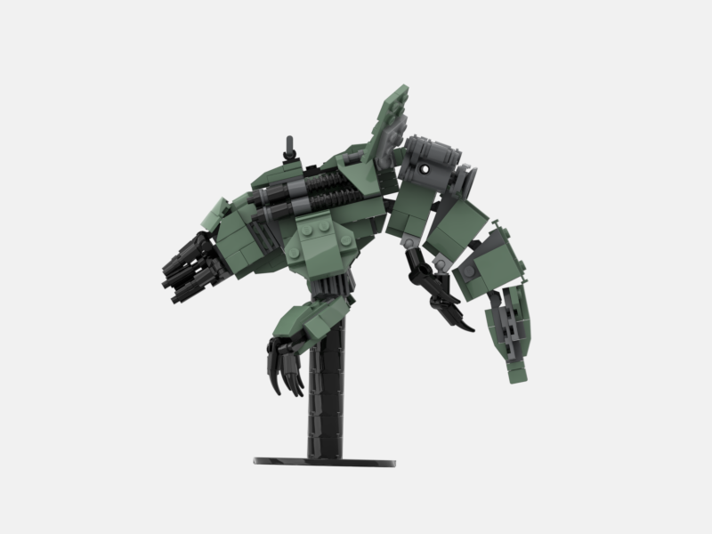 Brick_boss Mandalorian BASILISK Droid I