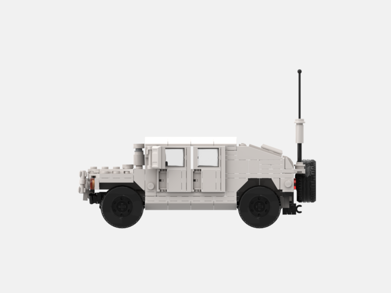 Brick_boss Artic HUMVEE 5