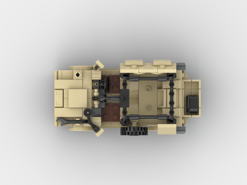 Brick_boss British SAS LAND ROVER WMIK