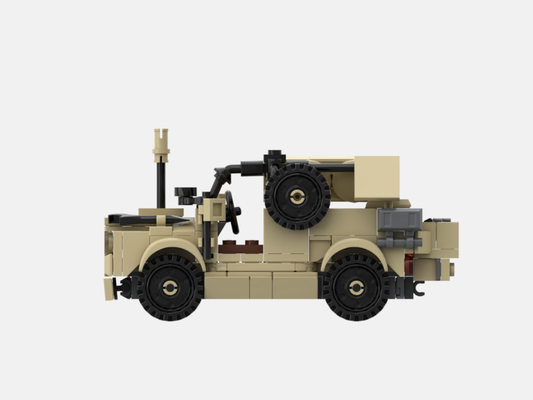 Brick_boss British SAS LAND ROVER WMIK