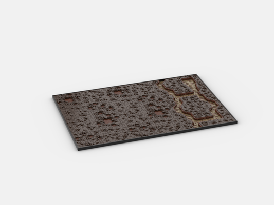 Brick_boss DARK BROWN TRENCH Battlefield BBA