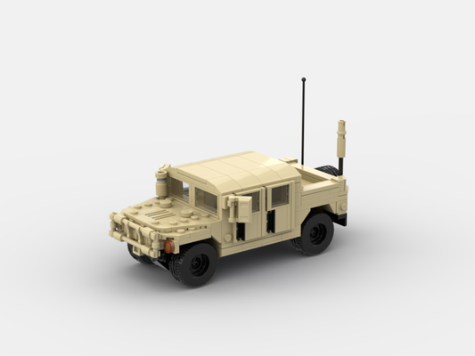 Brick_boss Desert HUMVEE 6