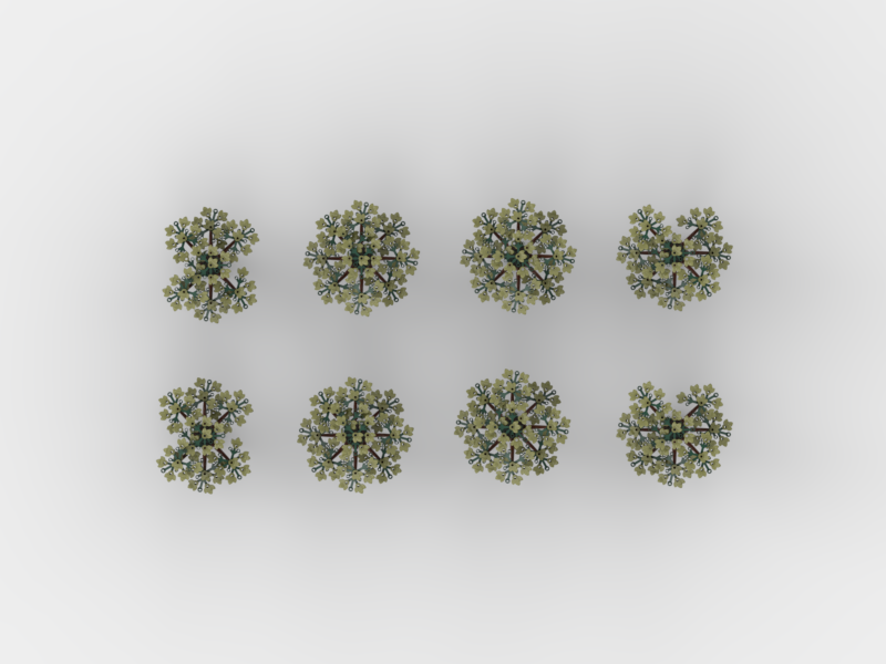 Brick_boss ENDOR Foliage Pack I