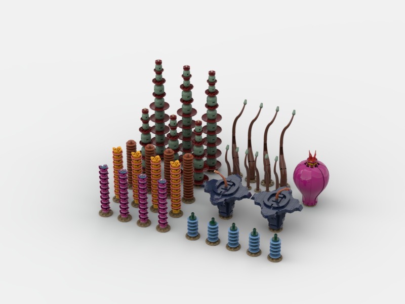 Brick_boss FELUCIA Foliage Pack II