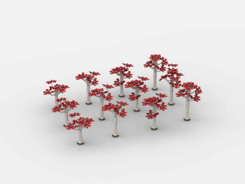 Brick_boss Foliage Pack 6