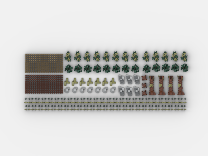 Brick_boss UNDERGROWTH I Foliage Pack