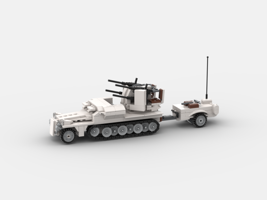Brick_boss German SDKFZ-251 ANTI-AIRCRAFT 3