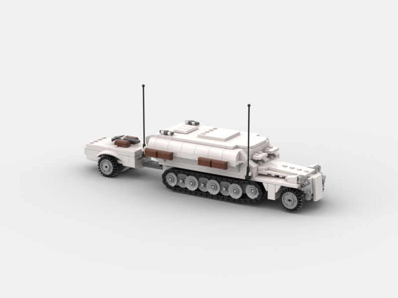 Brick_boss German SDKFZ-251 ARMORED 3