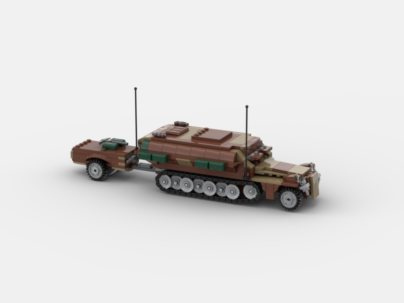 Brick_boss German SDKFZ-251 ARMORED 4