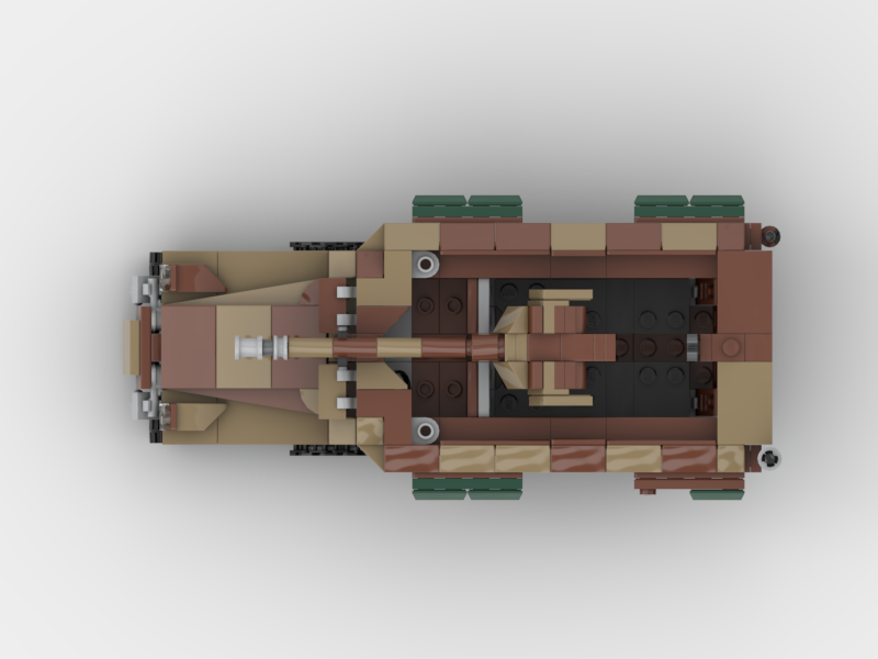 Brick_boss German SDKFZ-251 ARTILLERY 8