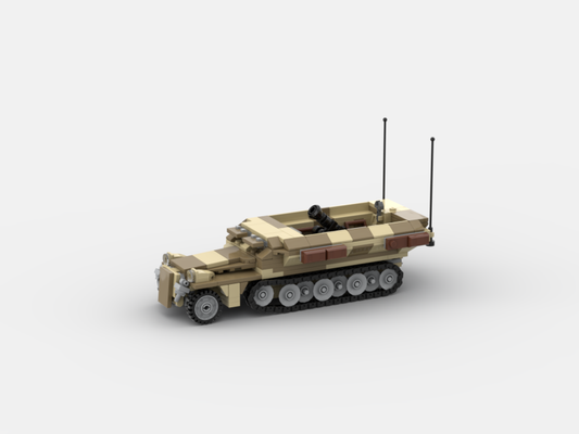 Brick_boss German SDKFZ-251 MORTAR 2