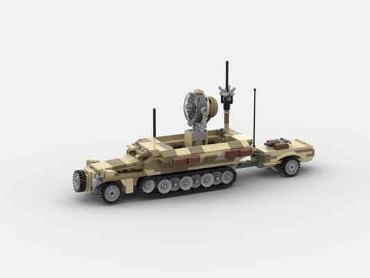 Brick_boss German SDKFZ-251 SPOTLIGHT 2