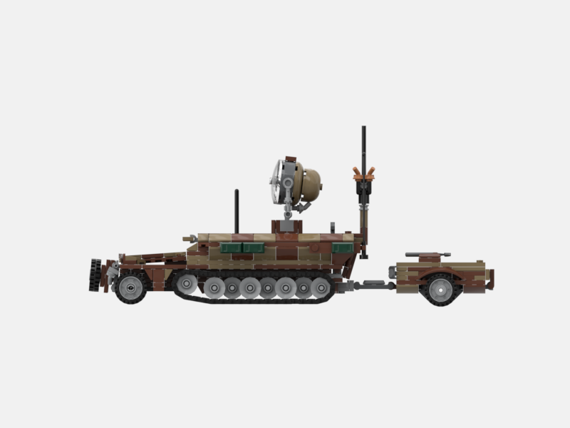 Brick_boss German SDKFZ-251 SPOTLIGHT 4