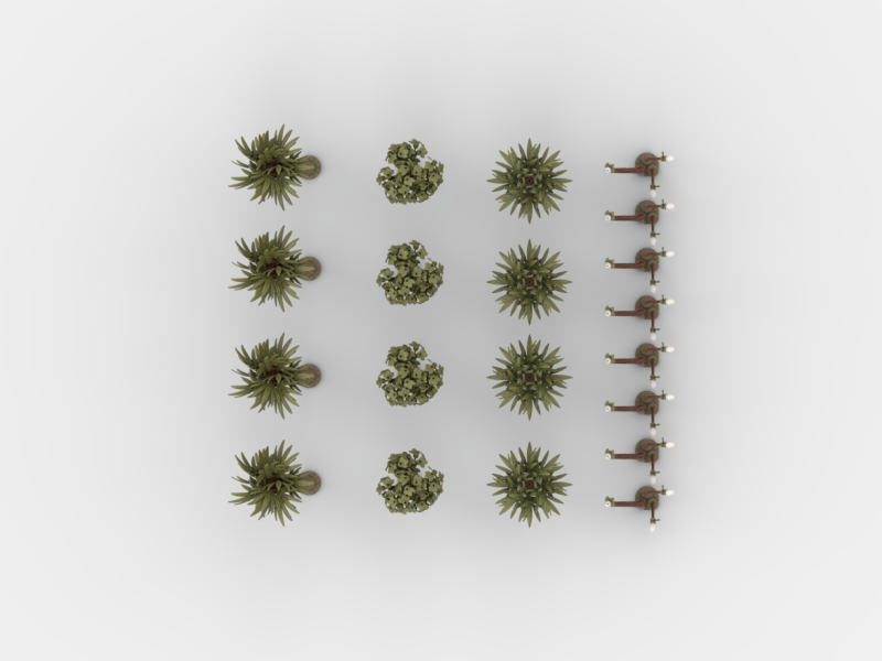 Brick_boss SALEUCAMI Foilage Pack