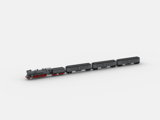 Brick_boss Vintage CARGO Train 2