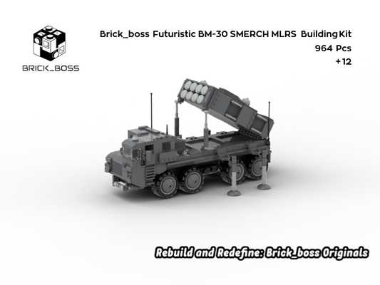 Brick_boss Futuristic BM-30 SMERCH