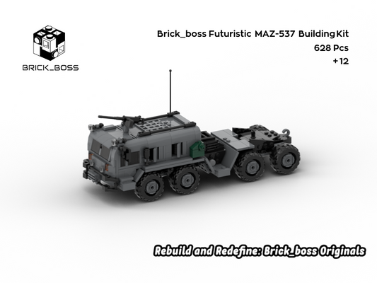 Brick_boss Futuristic MAZ-537 Truck