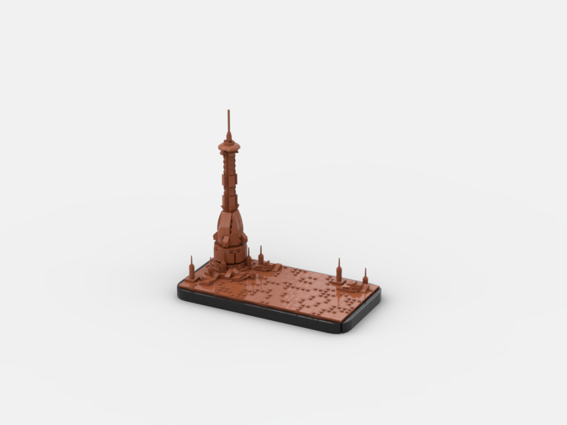 Brick_boss GEONOSIS Diorama