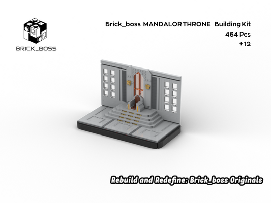 Brick_boss MANDALORIAN THRONE Diorama