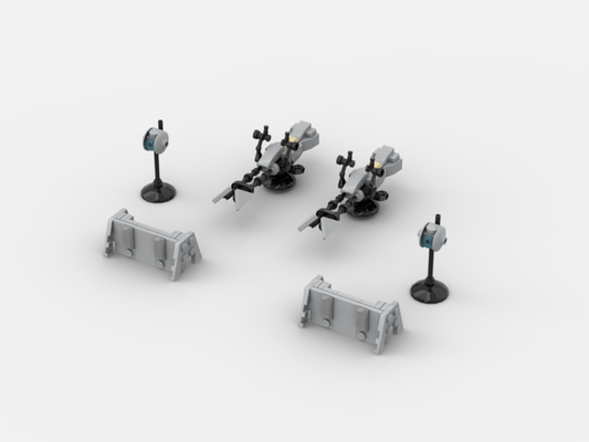 Brick_boss Rebel SPEEDER BIKES Equipment Pack