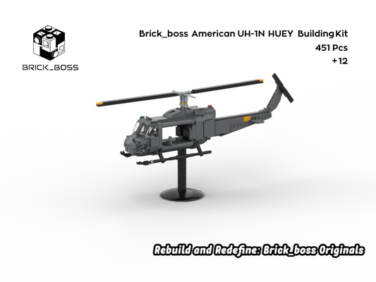 Brick_boss American UH-1N HUEY