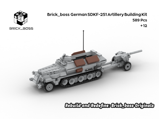 Brick_boss German SDKF-251 Artillery
