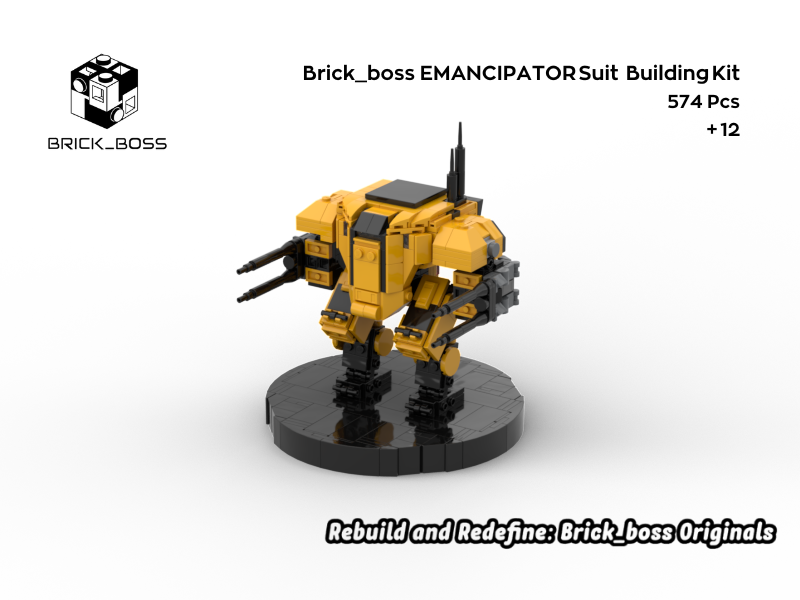 Brick_boss HELLDIVERS2 EXO-49 EMANCIPATOR Exosuit