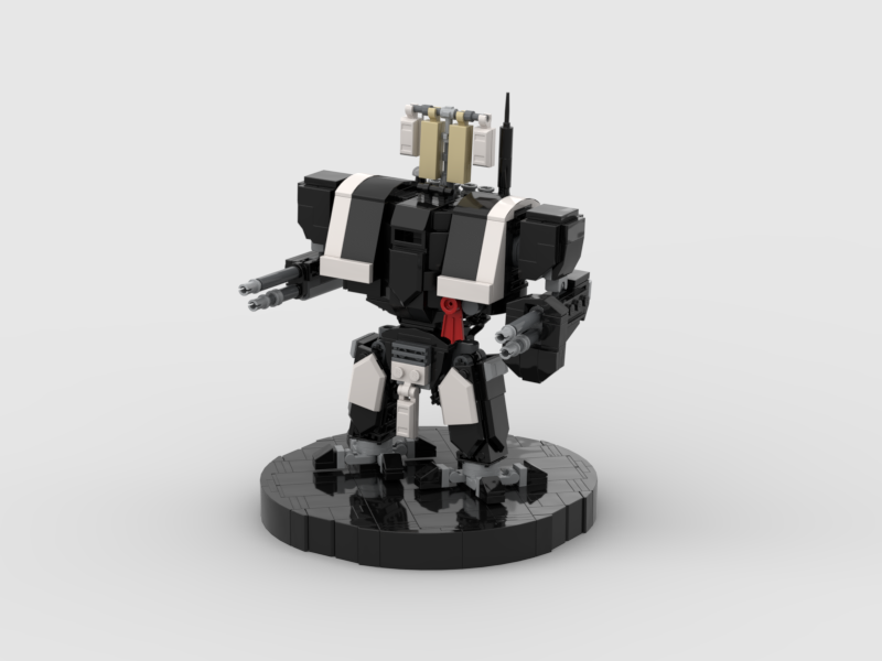Brick_boss Black Templars DREADNOUGHT II