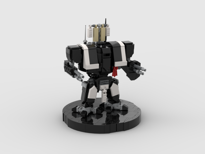 Brick_boss Black Templars DREADNOUGHT II