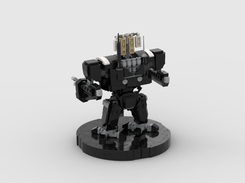 Brick_boss Black Templars DREADNOUGHT II